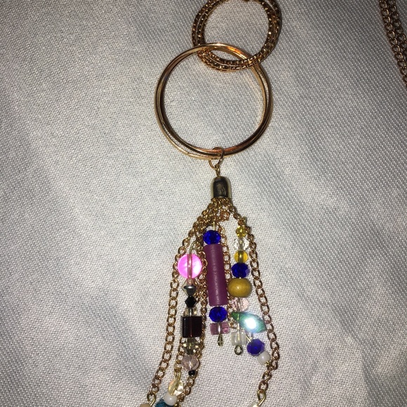 đź’•Shower of gems Necklace with matching earrings - Picture 1 of 5